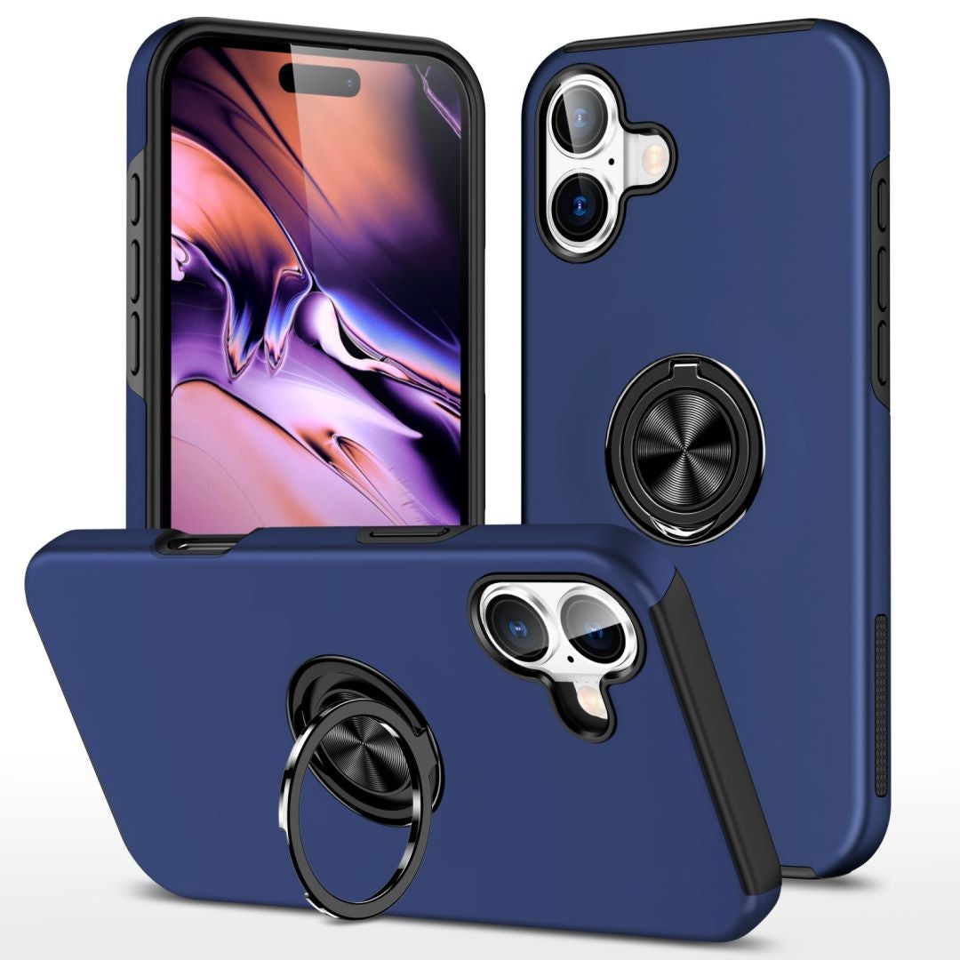 Coque hybride magnétique invisible pour iPhone 16 Plus Coque hybride magnétique invisible pour iPhone 16 Plus